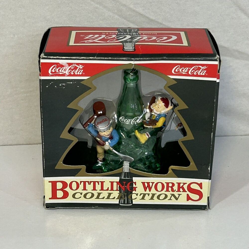 Coca-Cola Bottling Works Collection Ice Sculpting Ornament 1994